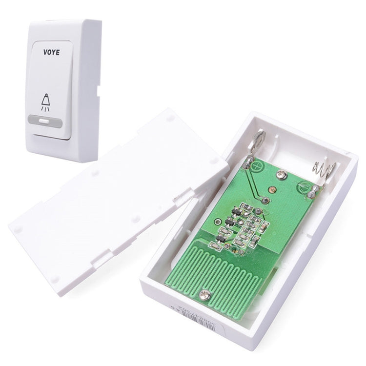 VOYE V006B2 Wireless Remote Control Chime Door Bell with Double-Receiver, V006B2 VOYE V006B2 Wireless Remote Control Chime Door Bell with Double-Receiver, V006B2